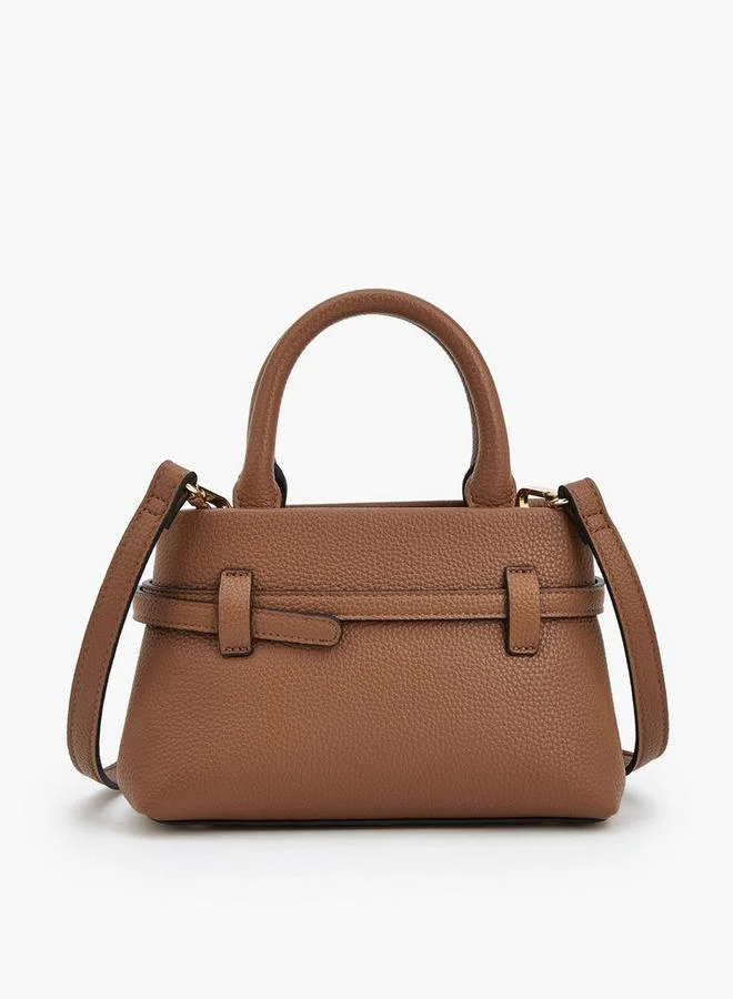 Celeste BROWN Celeste Grainy Pu Totes for Women | Best Price UAE